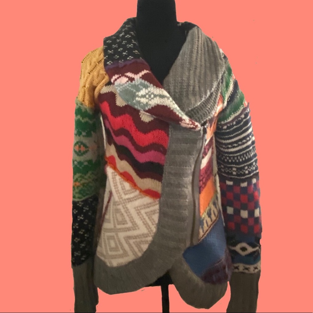 Desigual jacket - (rainbow collection) Size M